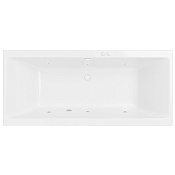 Excellent Pryzmat Slim Ванна гидромассажная Soft 160x75 см, акрил, цвет: белый глянец, фурнит. белый WAEX.PRY16S.SOFT.WH