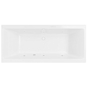 Excellent Pryzmat Slim Ванна гидромассажная Relax 170x75 см, акрил, цвет: белый глянец, фурн. белый WAEX.PRY17S.RELAX.WH