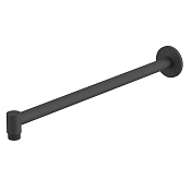 Whitecross Y Кронштейн настенный для верхнего душа 44 см, цвет: черный матовый Y1309BL