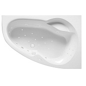 Excellent Newa Ванна гидромассажная правая Ultra 160x95 см, акрил, цвет: белый глянец, фурн. белый WAEX.NEP16.ULTRA.WH