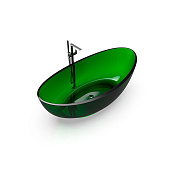 Knief Ванна отдельностоящая 180х92,7 см, слив по центру, цвет: aventurin 70001080