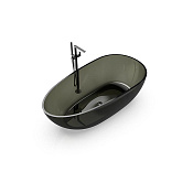 Knief Ванна отдельностоящая 169х85 см, слив по центру, цвет: turmalin 70002020