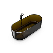 Knief Ванна полимерная отдельностоящая 170х75 см, слив по центру, цвет: pyrit 70003030