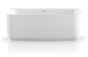 Knief Tidy Ванна пристенная 180х80 см, акрил, слив по центру, цвет: белый глянцевый 0100-242