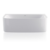 Knief Wall Ванна пристенная 190х99 см, акрил, слив по центру, цвет: белый глянцевый 0100-271