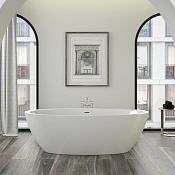 Knief Loom Ванна отдельностоящая 190х94 см, акриловая, слив по центру, цвет: белый глянцевый 0100-288-06