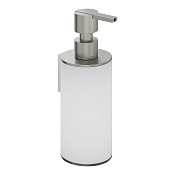 Bertocci Officina 3.16 Дозатор жидкого мыла, подвесной, полимерная колба, цвет: нержавеющая сталь 116 3959 0000