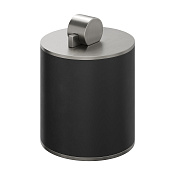 Bertocci Officina 3.16 Контейнер для хранения 8x11h см с крышкой, полимерная колба, цвет: черный 116 3833 0000