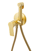 Mariani Kali Гигиенический душ со смесителем и встраиваемой частью, шланг 120 см, цвет: золото B22185KLW
