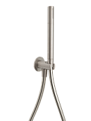 Mariani Душевой гарнитур: душевая лейка 1 вид струи, держатель, шланг 150см, цвет: нержавеющая сталь B16241UM