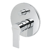 Mariani Kali Смеситель для душа встраиваемый, 2 потреб., внутренняя часть в комплекте, цвет: хром B00173KL