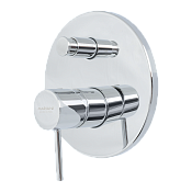 Mariani Next Смеситель для душа встраиваемый, 2 потреб., внутренняя часть в комплекте, цвет: хром B00173NS