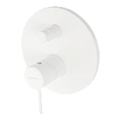 Mariani Next Смеситель для душа встраиваемый, 2 потреб., внутренняя часть в комплекте, цвет: белый B37173NS