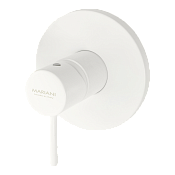 Mariani Next Смеситель для душа встраиваемый, 1 потреб., внутренняя часть в комплекте, цвет: белый B37179NS