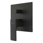 Mariani Rebel Смеситель для душа встраиваемый, 2 потреб., внутренняя часть в комплекте, цвет: черный B14173RE