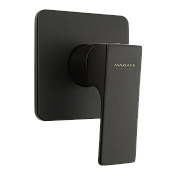 Mariani Rebel Смеситель для душа встраиваемый, 1 потреб., внутренняя часть в комплекте, цвет: черный B14179RE