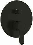 Mariani Winter Смеситель для душа встраиваемый, 2 потреб., внутренняя часть в комплекте, цвет:черный B14173WN