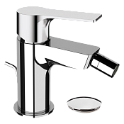 Mariani Kali Смеситель для биде, с донным клапаном, длина излива 7,9 см, цвет: хром A00493KL12