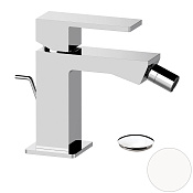 Mariani Rebel Смеситель для биде, с донным клапаном, длина излива 9,9 см, цвет: белый A37493RE12