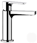 Mariani Kali Смеситель для раковины, без донного клапана, длина излива 11,2 см, цвет: белый A37380KL12