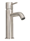 Mariani Next Смеситель для раковины, без донного клапана, излив 11,1 см, цвет: нержавеющая сталь A16380NS12