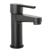 Mariani Winter Смеситель для раковины, без донного клапана, длина излива 10,7 см, цвет: черный A14380WN12