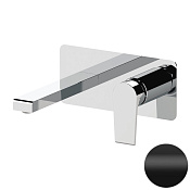 Mariani Artic Смеситель для раковины встраиваемый, длина излива 20 см, цвет: черный В14565AT