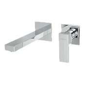 Mariani Rebel Смеситель для раковины встраиваемый, длина излива 18,5 см, цвет: хром B00565REP