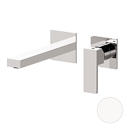 Mariani Rebel Смеситель для раковины встраиваемый, длина излива 18,5 см, цвет: белый B37565REP