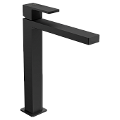 Mariani Rebel Смеситель для раковины высокий, без донного клапана, высота излива 24,4см, цвет:черный A14398RE12