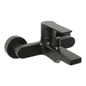 Mariani Kali Смеситель для ванны накладной, длина излива 17 см, цвет: черный B14212KL