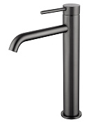 Wonzon & Woghand Stick Смеситель для раковины, излив 17 см, цвет: темный графит WW-88239017-BGM