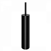 Wonzon & Woghand Ершик для унитаза подвесной с колбой из нержавеющей стали, цвет: черный матовый WW-V4601-MB