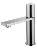 Wonzon & Woghand Смеситель для раковины, излив 12,5 см, цвет: брашированный никель WW-101-BS