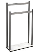 Wonzon & Woghand Полотенцедержатель 48 см, напольный, цвет: темный графит WW-V4901-GM