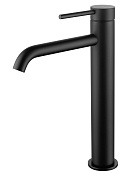 Wonzon & Woghand Stick Смеситель для раковины, излив 16,9 см, цвет: черный матовый WW-88239017-MB