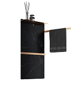 Wonzon & Woghand Stuttgart Полотенцесушитель электрический 43х81h см, с полкой, цвет: брашир. золото WW-A504-BG