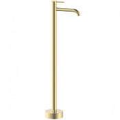 Wonzon & Woghand Stick Смеситель напольный для раковины с внутренней частью, цвет: брашир. золото WW-88649905-BG