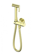 Wonzon & Woghand Гигиенический душ со смесителем и встраиваемой частью, цвет: золото брашированный WW-88809903-BG