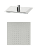 Wonzon & Woghand Верхний душ 30 см, 1 вид струи, без кронштейна, цвет: брашированный никель WW-88DP02-BN