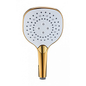 Wonzon & Woghand Ручной душ, 2 вида струи, цвет: тёмное золото WW-981358-DG