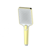 Wonzon & Woghand Ручной душ, 2 вида струи, цвет: брашированное золото WW-88SC08-BG