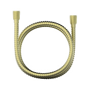 Wonzon & Woghand Душевой шланг 150 см, мет. оплетка и защита от перекручивания, цвет: брашир. золото WW-88RG02-1500-BG