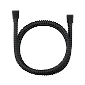 Wonzon & Woghand Душевой шланг 150 см с мет. оплеткой и защитой от перекручивания, цвет: черный мат. WW-88RG02-1500-MB