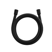 Wonzon & Woghand Душевой шланг 180 см, силиконовый с защитой от перекручивания, цвет: черный матовый WW-RG01-1800-MB