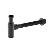 Wonzon & Woghand Сифон для раковины латунный, цвет: темный графит WW-88SS101-BGM