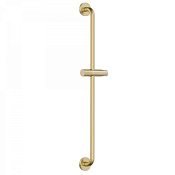 Wonzon & Woghand Душевая штанга 74 см с держателем, цвет: брашированное золото WW-SL05-BG