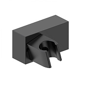 Wonzon & Woghand Держатель для ручного душа поворотный, цвет: черный матовый WW-994201-MB