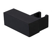 Wonzon & Woghand Держатель для ручного душа поворотный, цвет: черный матовый WW-994220-MB