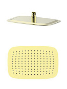 Wonzon & Woghand Верхний душ 30х20 см, 1 вид струи, без кронштейна, цвет: брашированное золото WW-88DP03-BG